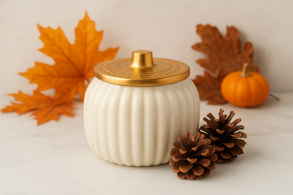 Pumpkin Pie – 17oz Luxury Ceramic Candle