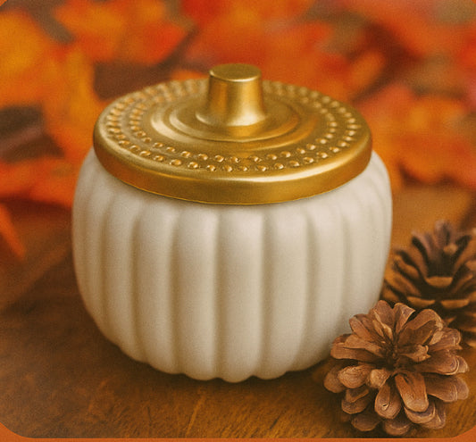 Pumpkin Pie – 17oz Luxury Ceramic Candle